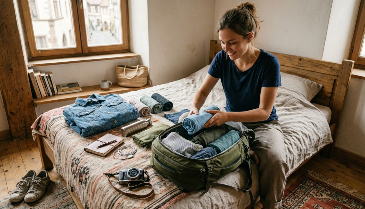 Voyager léger : astuces de routard pour faire sa valise sans stress